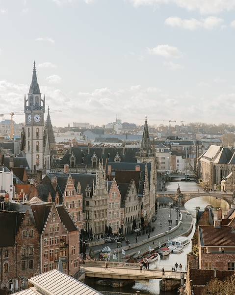 Itineraries Belgium - Antwerp - Ghent - Bruges - Brussels